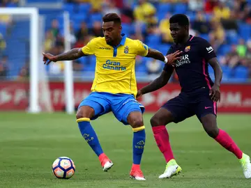 Boateng, durante un partido contra el Barcelona Boateng, durante un partido contra el Barcelona