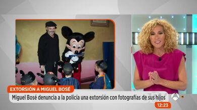 Miguel Bosé denuncia a la policía una extorsión con fotografías de sus hijos