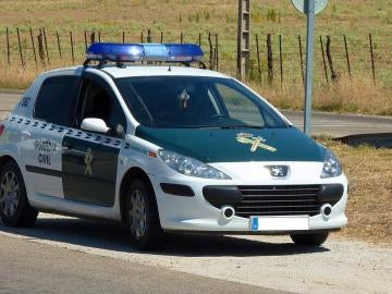 Coche de la Guardia Civil, imagen de archivo