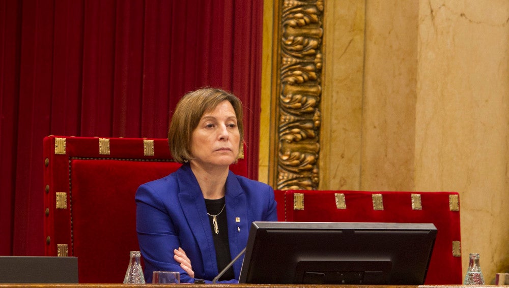 La presidenta del Parlament, Carme Forcadell