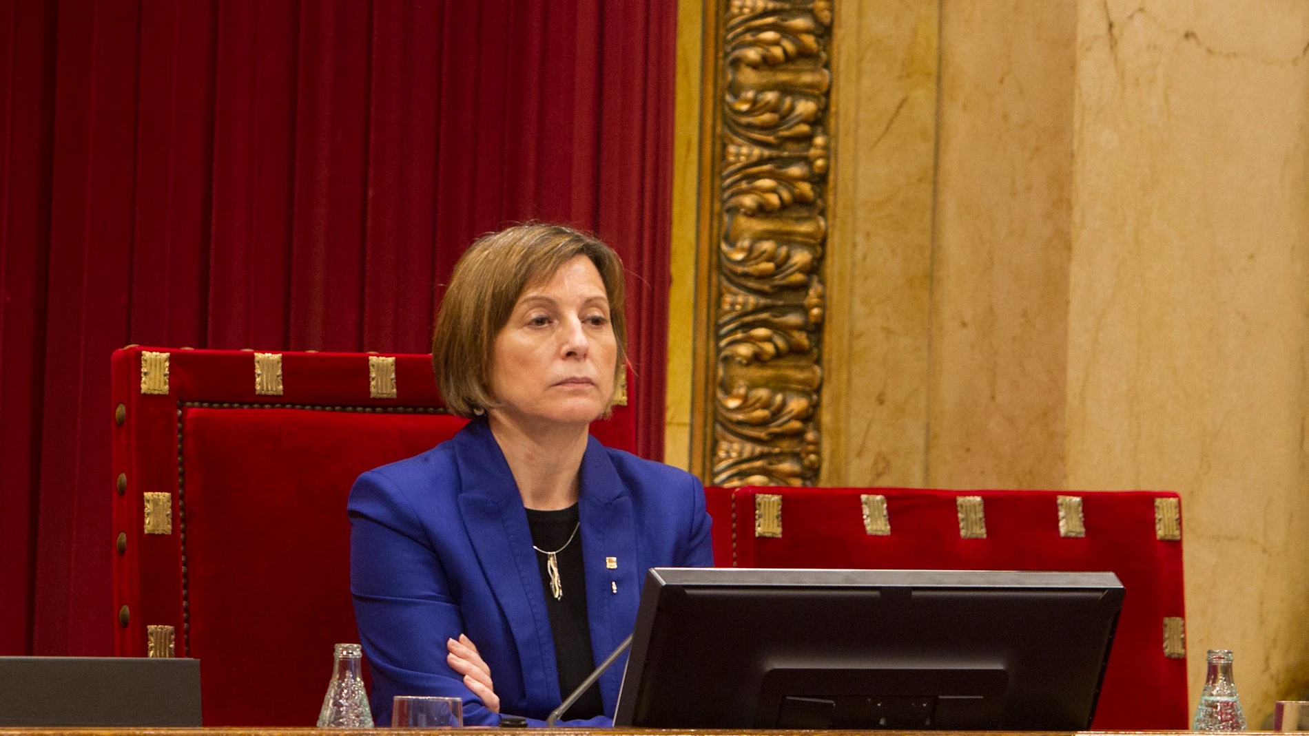 La presidenta del Parlament, Carme Forcadell La presidenta del Parlament, Carme Forcadell
