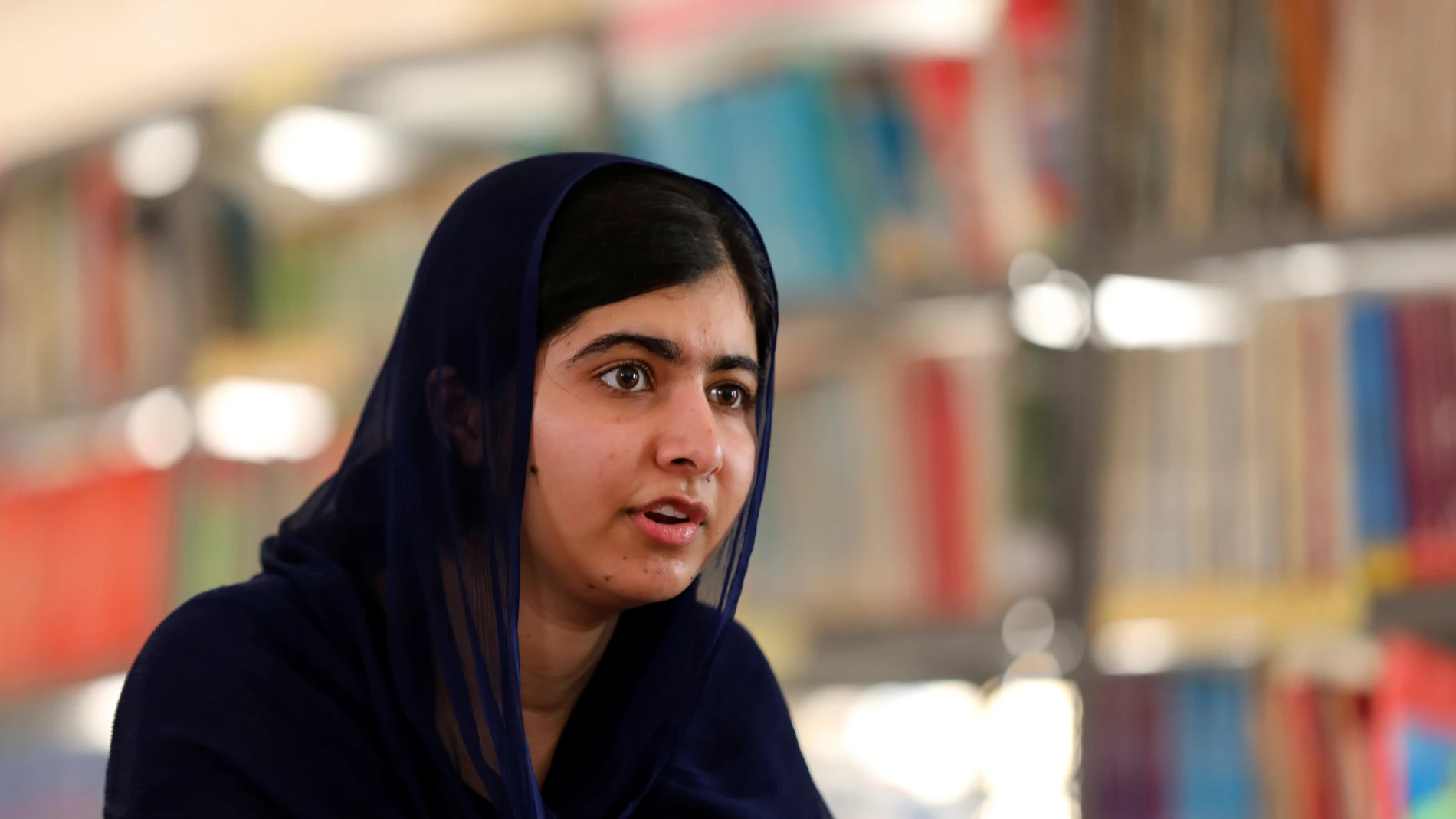 La joven activista Malala Yousafzai La joven activista Malala Yousafzai
