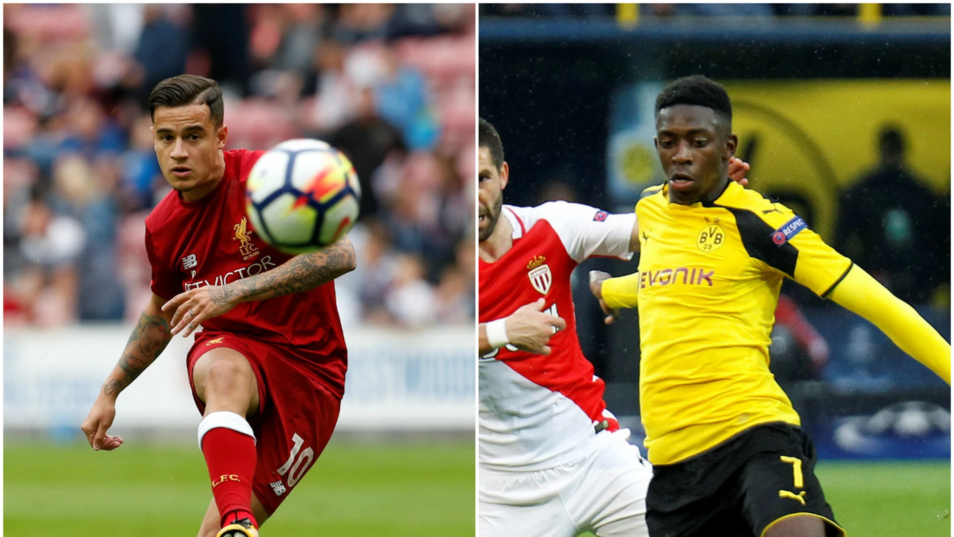 Coutinho y Dembelé, objetivos del Barcelona Coutinho y Dembelé, objetivos del Barcelona