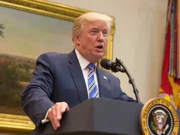 Donald Trump, presidente de Estados Unidos Donald Trump, presidente de Estados Unidos