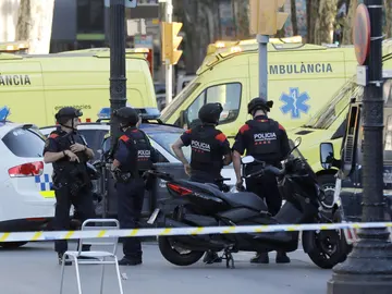 Atentado en Las Ramblas de Barcelona Atentado en Las Ramblas de Barcelona