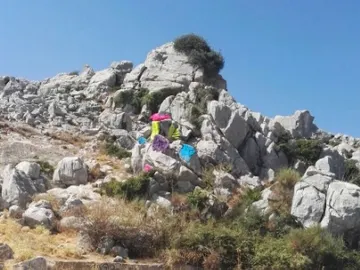 El Torcal de Antequera, profanado El Torcal de Antequera, profanado