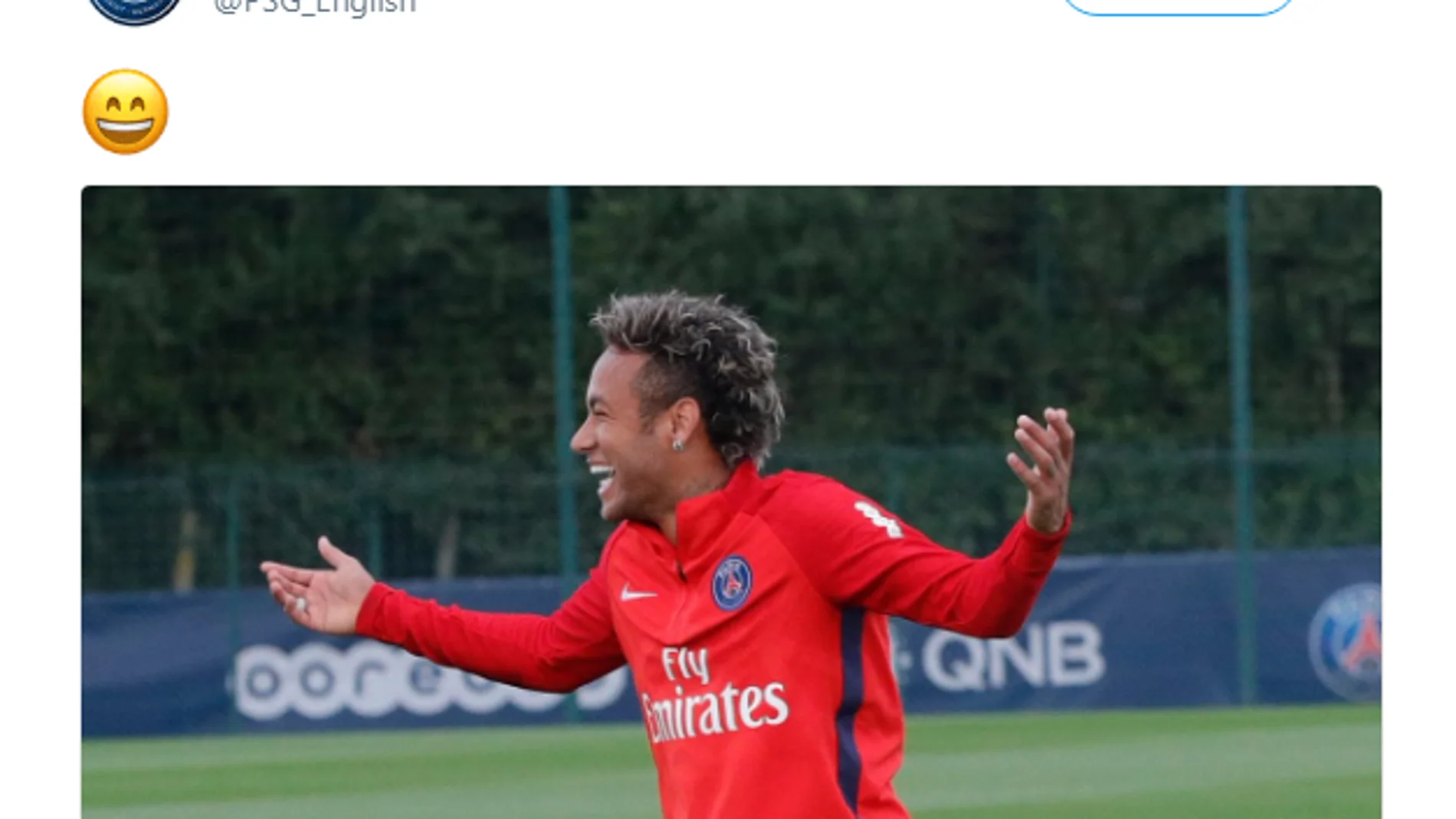 El mensaje del PSG durante la vuelta de la Supercopa El mensaje del PSG durante la vuelta de la Supercopa