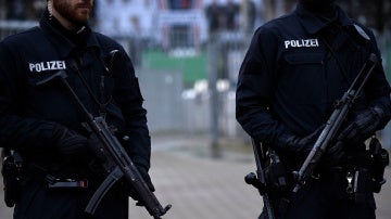 Agentes de la policía holandesa