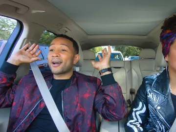 Alicia Keys y John Legend en el 'Carpool Karaoke' Alicia Keys y John Legend en el 'Carpool Karaoke'