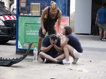 Víctimas del atropello en Las Ramblas Víctimas del atropello en Las Ramblas
