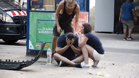 Víctimas del atropello en Las Ramblas Víctimas del atropello en Las Ramblas