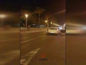 Así fue el momento en el que uno de los terroristas de Cambrils es abatido