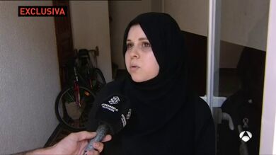 La esposa de uno de los detenidos: 