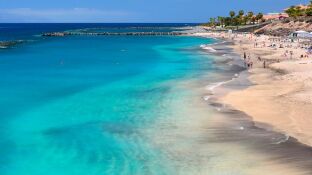 Playas de Adeje en el sur de Tenerife