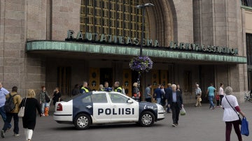 Policia finlandesa en Turuk