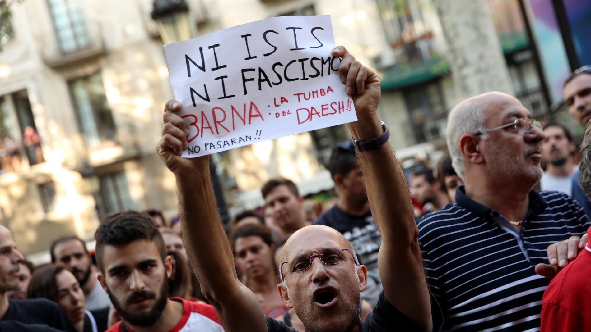 Manifestación contra los atentados Manifestación contra los atentados