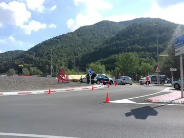 Control en la frontera de La Jonquera Control en la frontera de La Jonquera