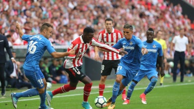 El Athletic no pasa del empate ante un Getafe con 10