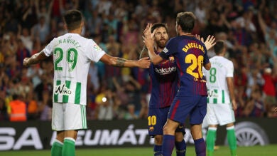 El Barça arranca la Liga con paso firme ante el Betis