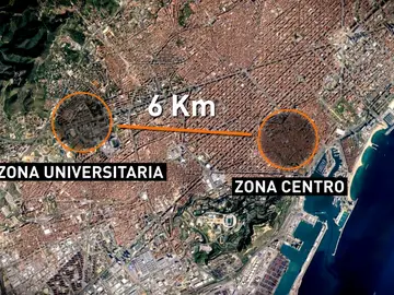 Recorrido del terrorista Recorrido del terrorista