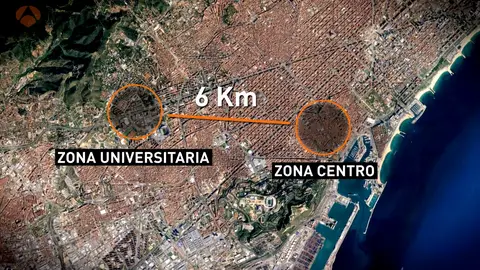 Recorrido del terrorista Recorrido del terrorista