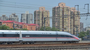 El tren Fuxing en China