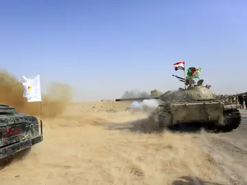 Las fuerzas iraquíes recuperan territorio en Tal Afar Las fuerzas iraquíes recuperan territorio en Tal Afar