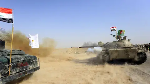 Las fuerzas iraquíes recuperan territorio en Tal Afar Las fuerzas iraquíes recuperan territorio en Tal Afar