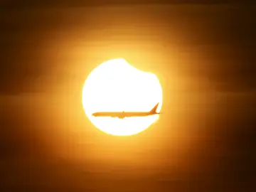 El eclipse podrá verse este lunes El eclipse podrá verse este lunes