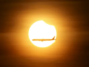 El eclipse podrá verse este lunes El eclipse podrá verse este lunes