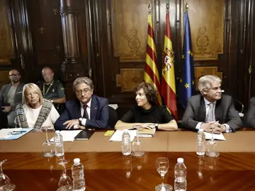 Reunión tras los atentados de Cataluña Reunión tras los atentados de Cataluña