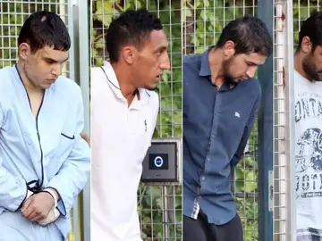 Los cuatro yihadistas detenidos declaran en la Audiencia Nacional Los cuatro yihadistas detenidos declaran en la Audiencia Nacional