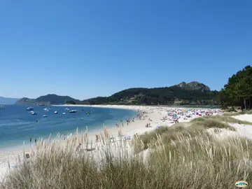 Playa de Rodas, islas Cíes Playa de Rodas, islas Cíes