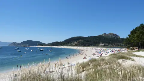 Playa de Rodas, islas Cíes Playa de Rodas, islas Cíes