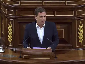 Albert Rivera, en el Congreso de los Diputados Albert Rivera, en el Congreso de los Diputados