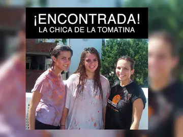Eva Casado anuncia en Facebook que ha encontrado a su doble de la Tomatina Eva Casado anuncia en Facebook que ha encontrado a su doble de la Tomatina