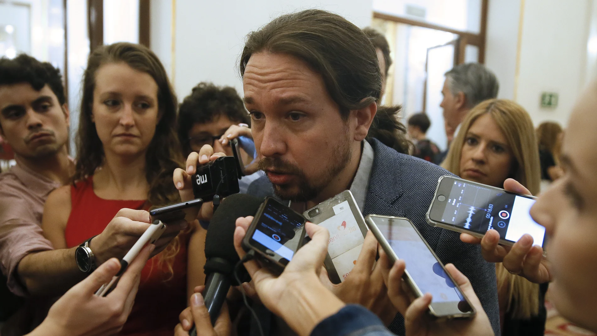 El líder de Podemos, Pablo Iglesias El líder de Podemos, Pablo Iglesias