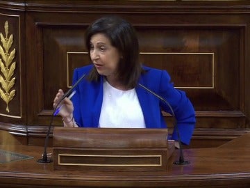 Margarita Robles, a Rajoy: "Se envuelve en los grandes problemas que tiene España para no hacer frente a sus omisiones en la lucha contra la corrupción"