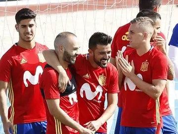 Buen rollo en el entrenamiento Buen rollo en el entrenamiento