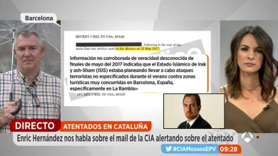 La CIA advirtió a los Mossos de los atentados de La Rambla, según El Periódico de Cataluña