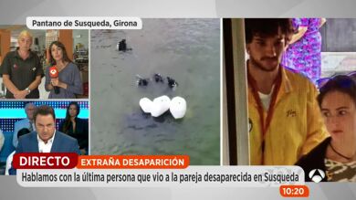Última persona que vio a la pareja desaparecida en el pantano de Susqueda: 