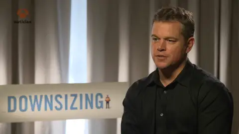 Antena 3 Noticias entrevista al actor Matt Damon Antena 3 Noticias entrevista al actor Matt Damon