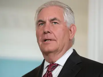 El secretario de Estado estadounidense, Rex Tillerson El secretario de Estado estadounidense, Rex Tillerson