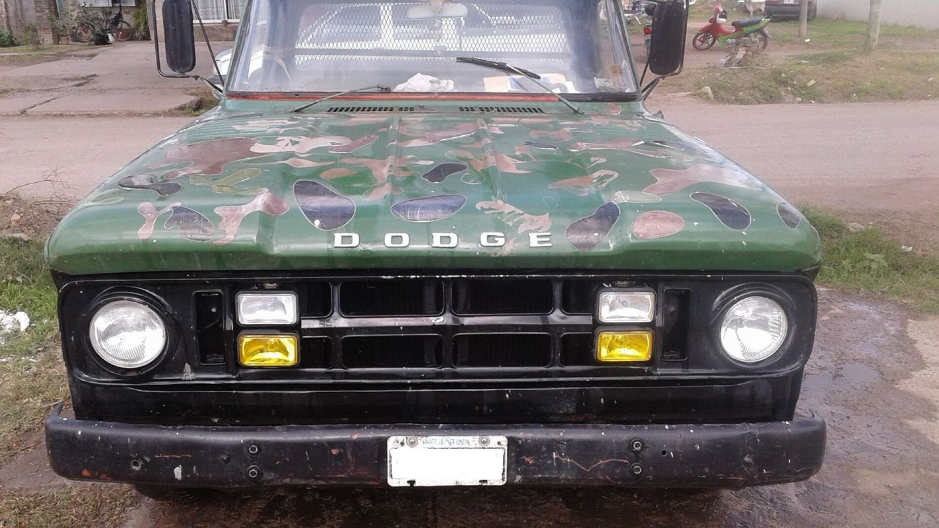 Camioneta de la rifa