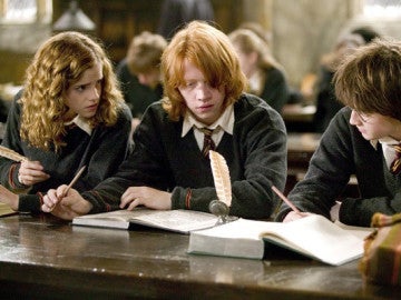 Hermione, Ron y Harry