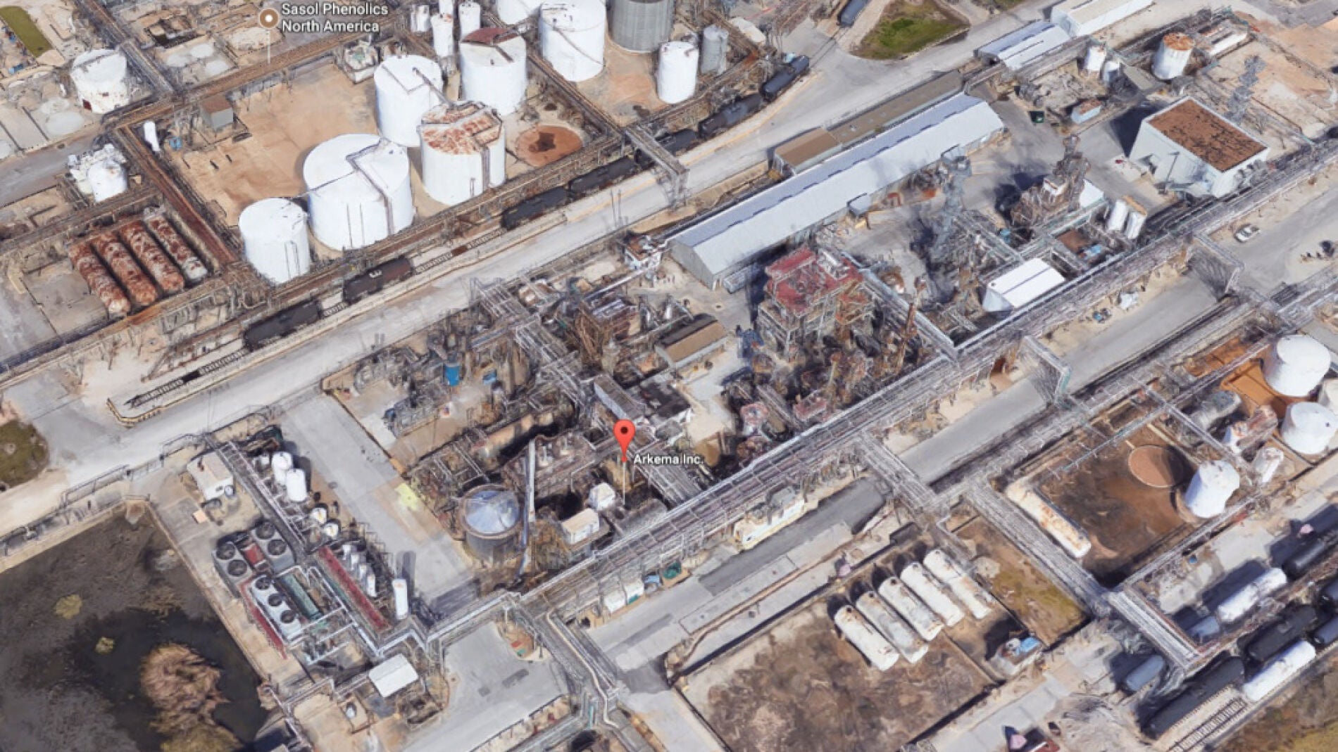 Planta qu&iacute;mica de Arkema en Houston