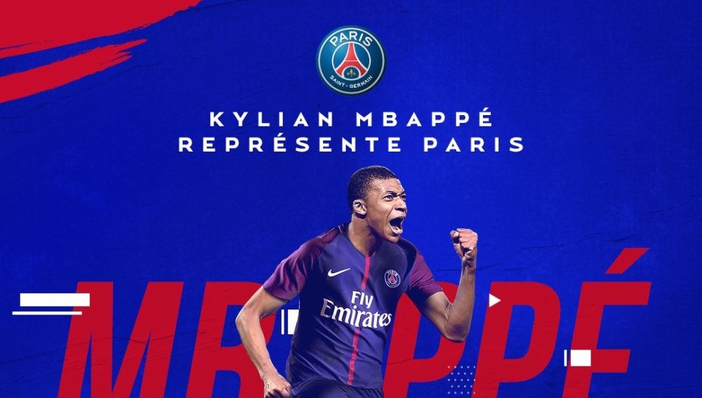 Mbappé ficha por el PSG