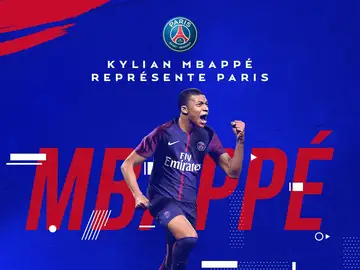 Mbappé ficha por el PSG Mbappé ficha por el PSG