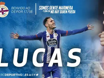 Lucas Pérez regresa al Deportivo de la Coruña. Lucas Pérez regresa al Deportivo de la Coruña.