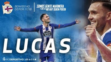 Lucas Pérez vuelve al Deportivo en calidad de cedido